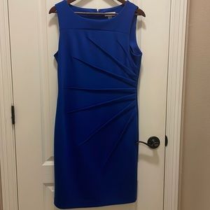 Blue Calvin Klein dress